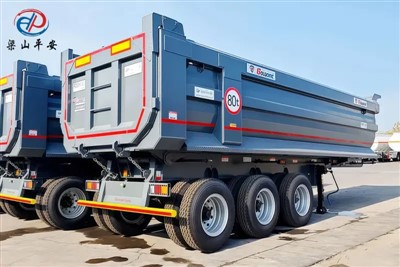 Devwa lou semi trelè kamyon pil fatra