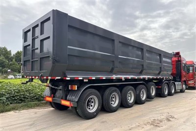 Espesyal Devwa lou Side Tipping Dump Truck